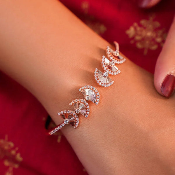 Fan Dance Silver 92.5 Bracelet