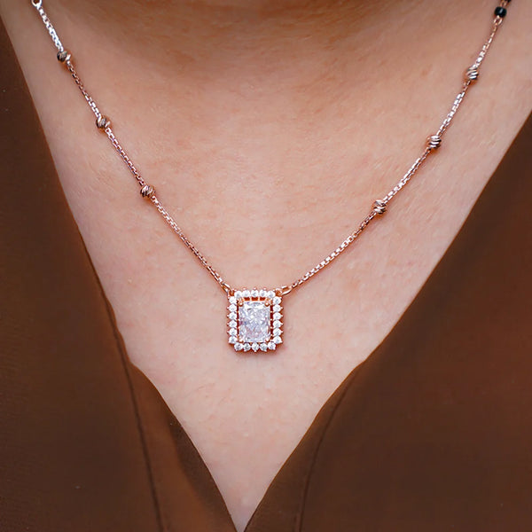 Rose Gold Minimalist Mangalsutra