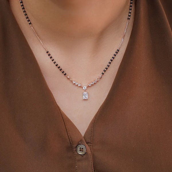 Emerald Drip Mangalsutra