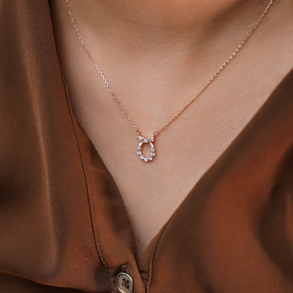 Bow & Wreath Pendant