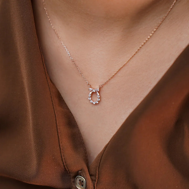 Bow & Wreath Pendant