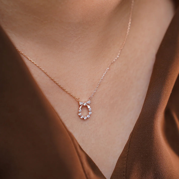 Bow & Wreath Pendant