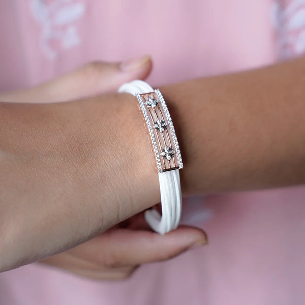 Aurora Diamond Cord Bracelet