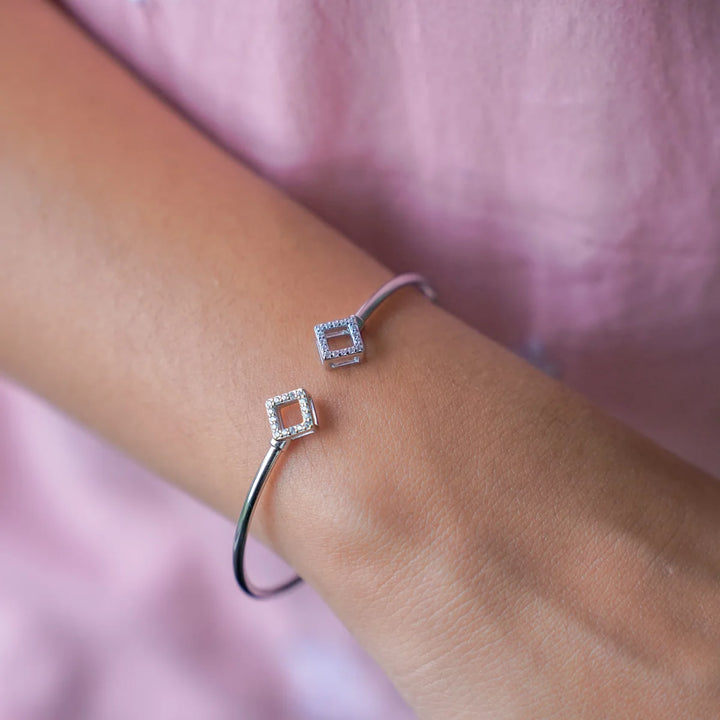 Open Square Bracelet