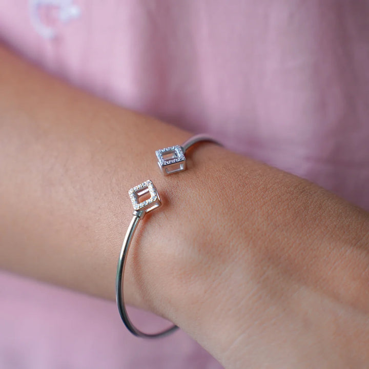 Open Square Bracelet