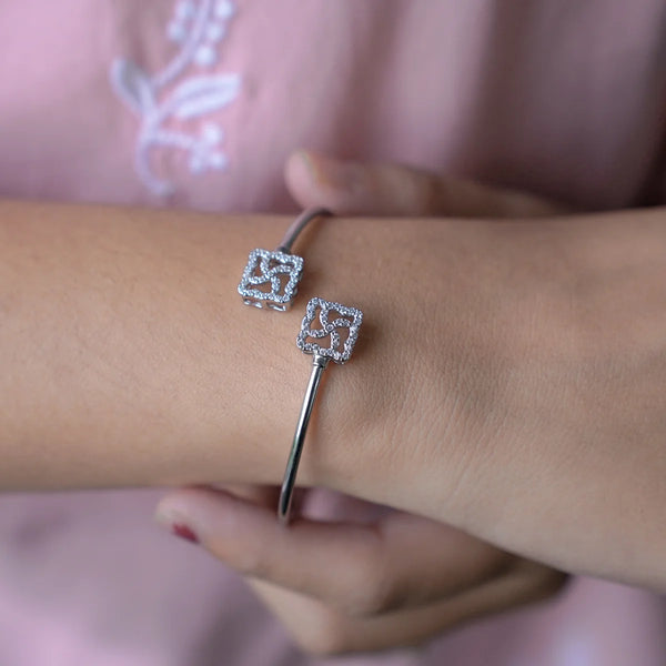 Open Cube Bracelet