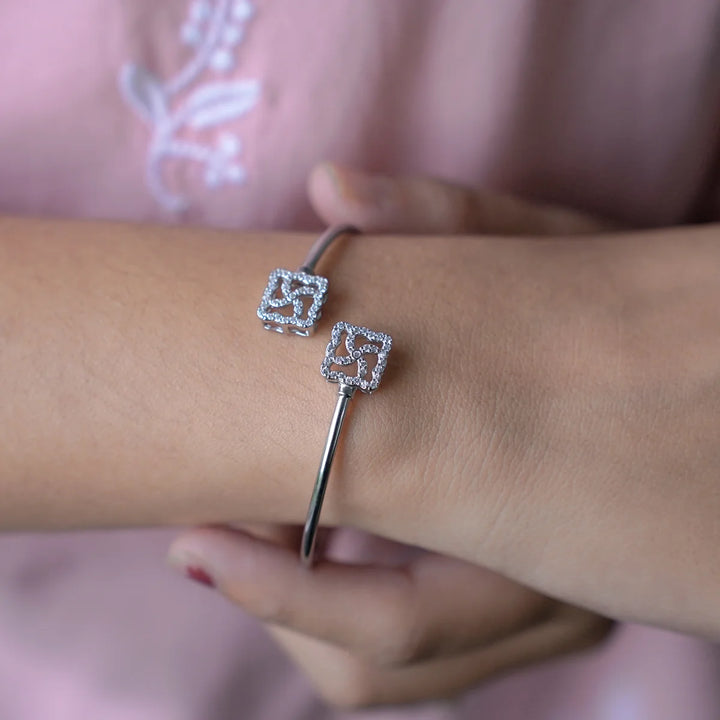 Open Cube Bracelet