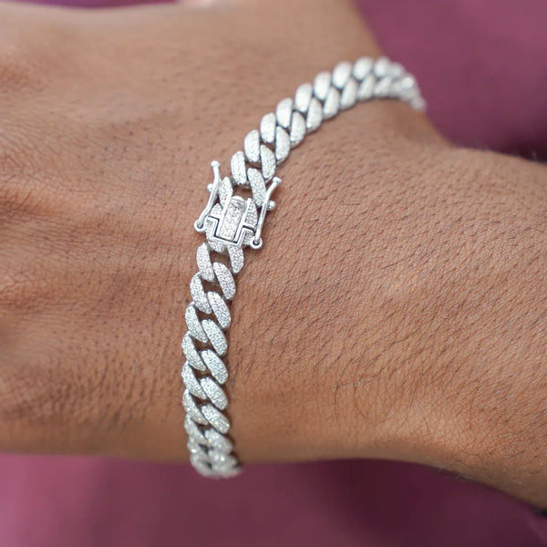 Iced Out Link Bracelet