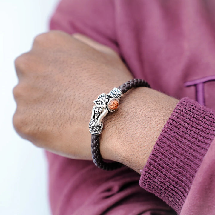 Ganesha Wisdom Braided Bracelet