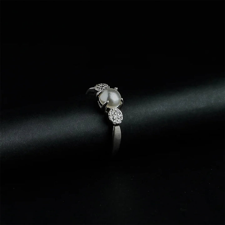 Pearl Bloom Cluster Ring