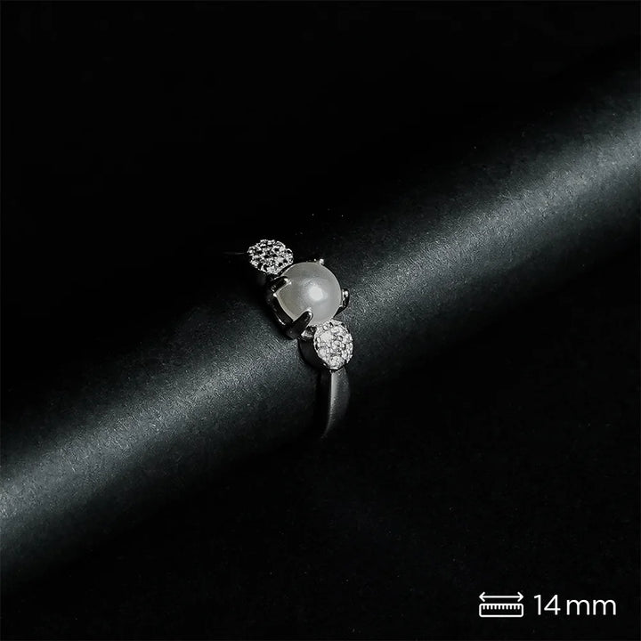 Pearl Bloom Cluster Ring