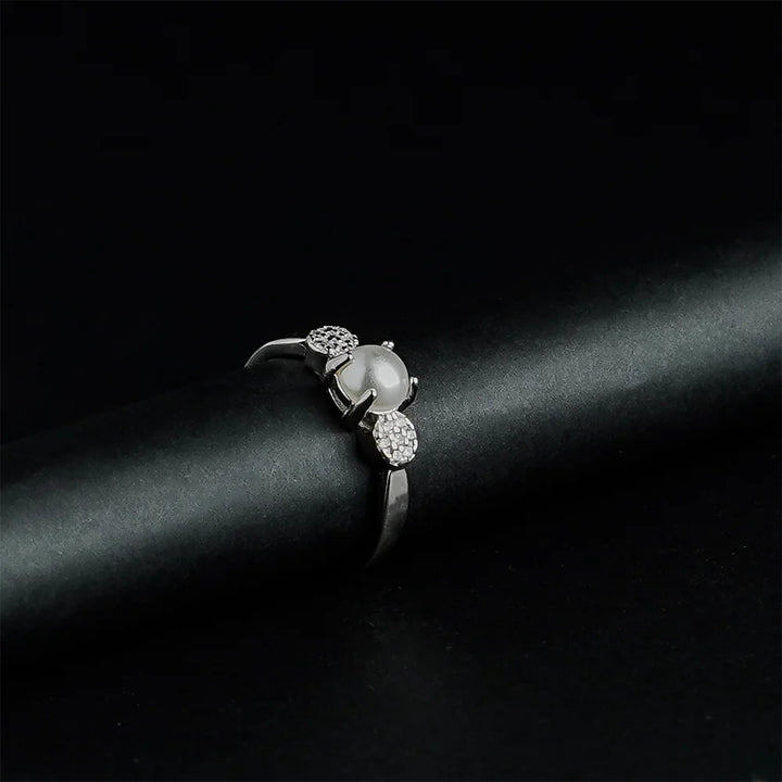 Pearl Bloom Cluster Ring