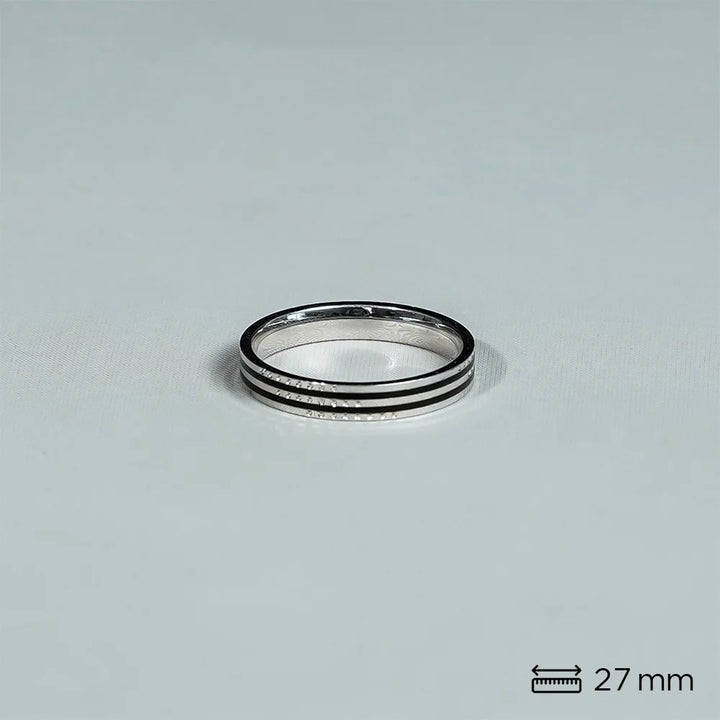 Classic Pinstripe Ring