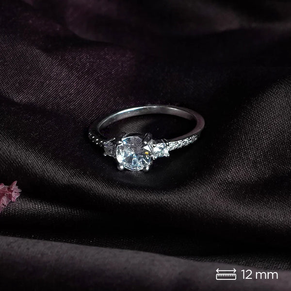 Three-Stone Accent Ring