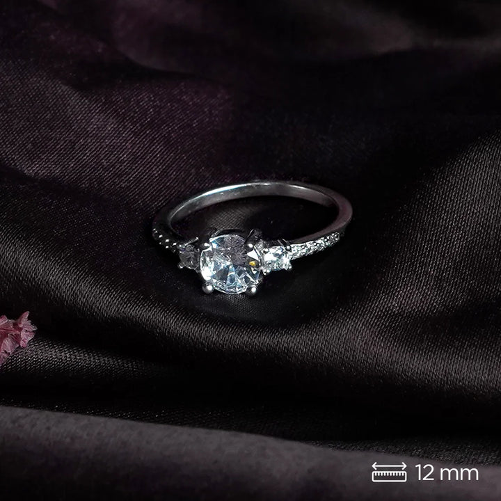 Three-Stone Accent Ring