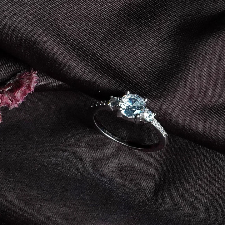 Three-Stone Accent Ring