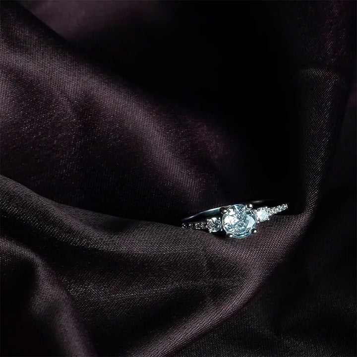 Three-Stone Accent Ring