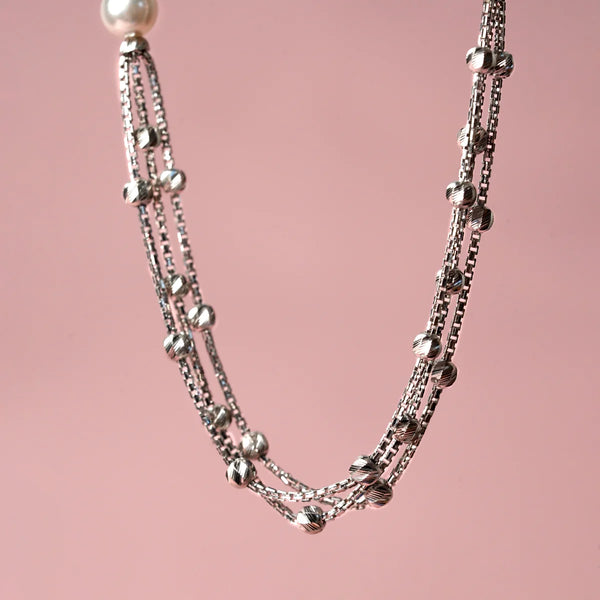 Multi-Strand Silver Chain