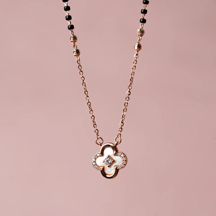 Lucky Charm Flower Mangalsutra