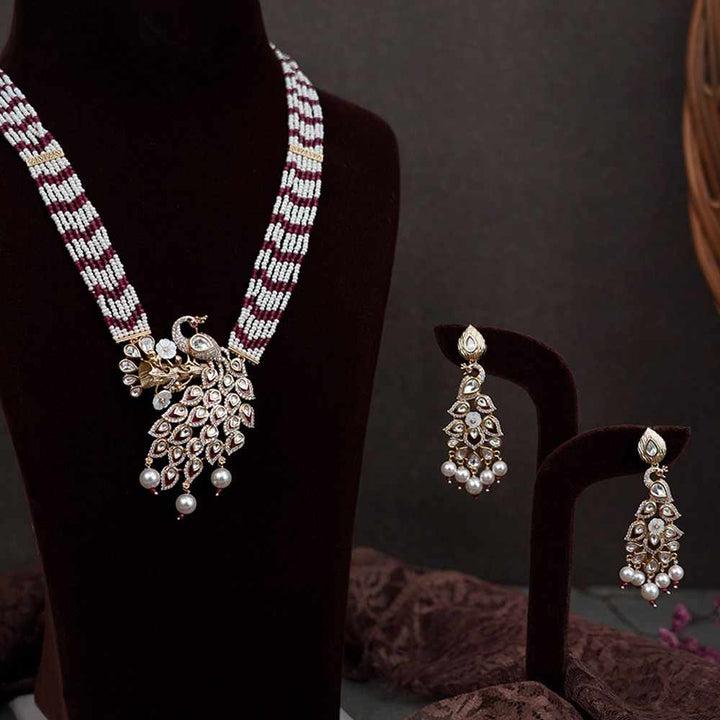 The Royal Peacock Tanmani Set – CRD Jewellers