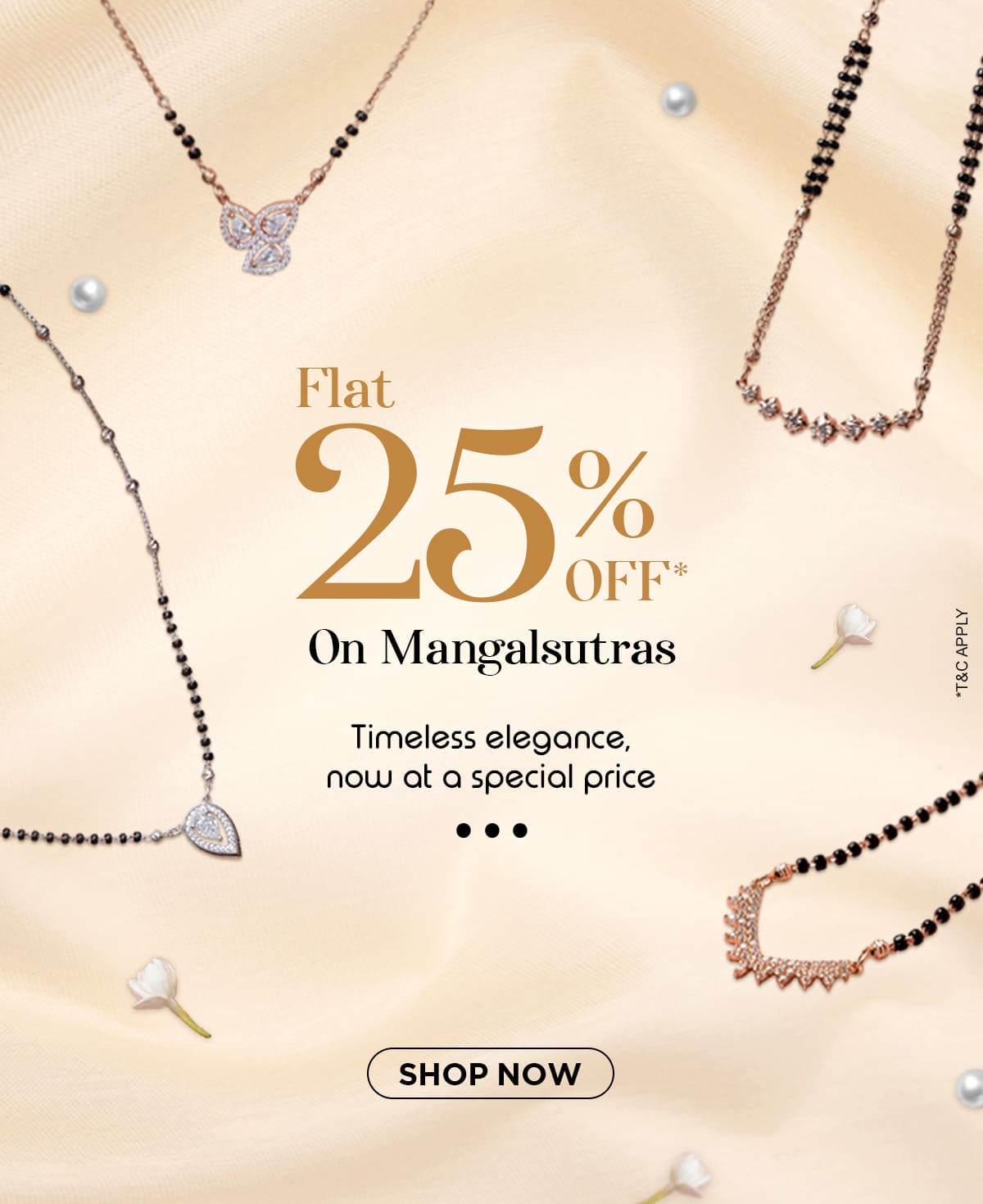 25% off on Mangalsutra