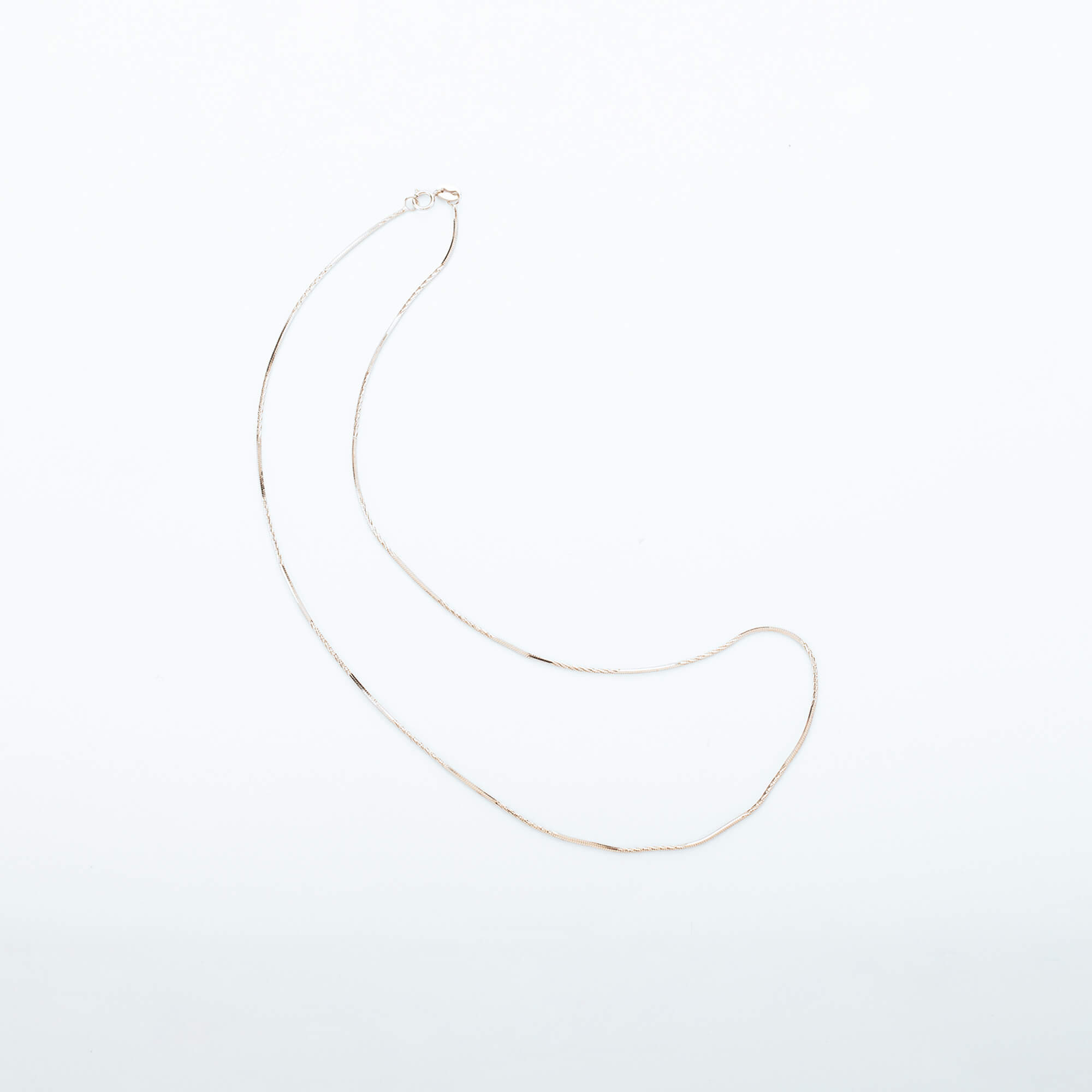 Sterling Silver Snake Chain with Unique Design Unisex