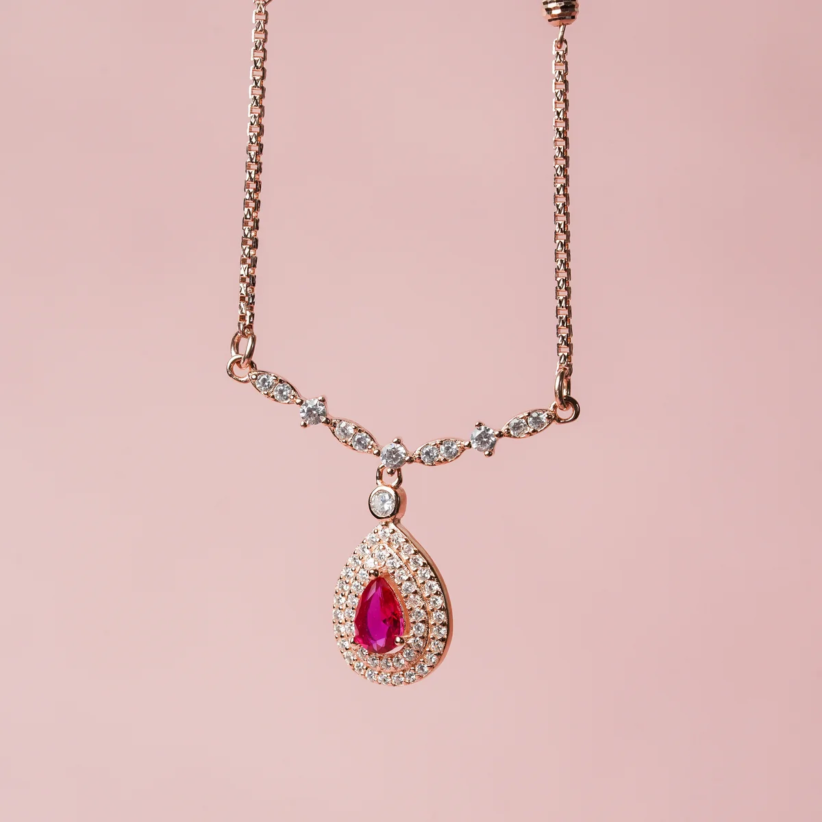 Red Drop Mangalsutra